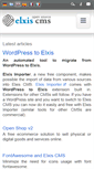 Mobile Screenshot of elxis.org